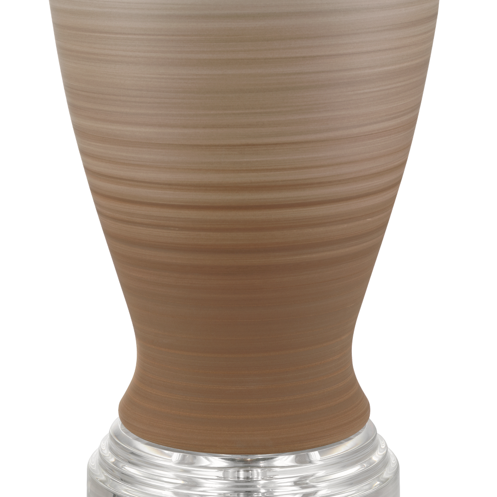 
                      
                        Happy 80's Brown & Pale Blue Table Lamp
                      
                    