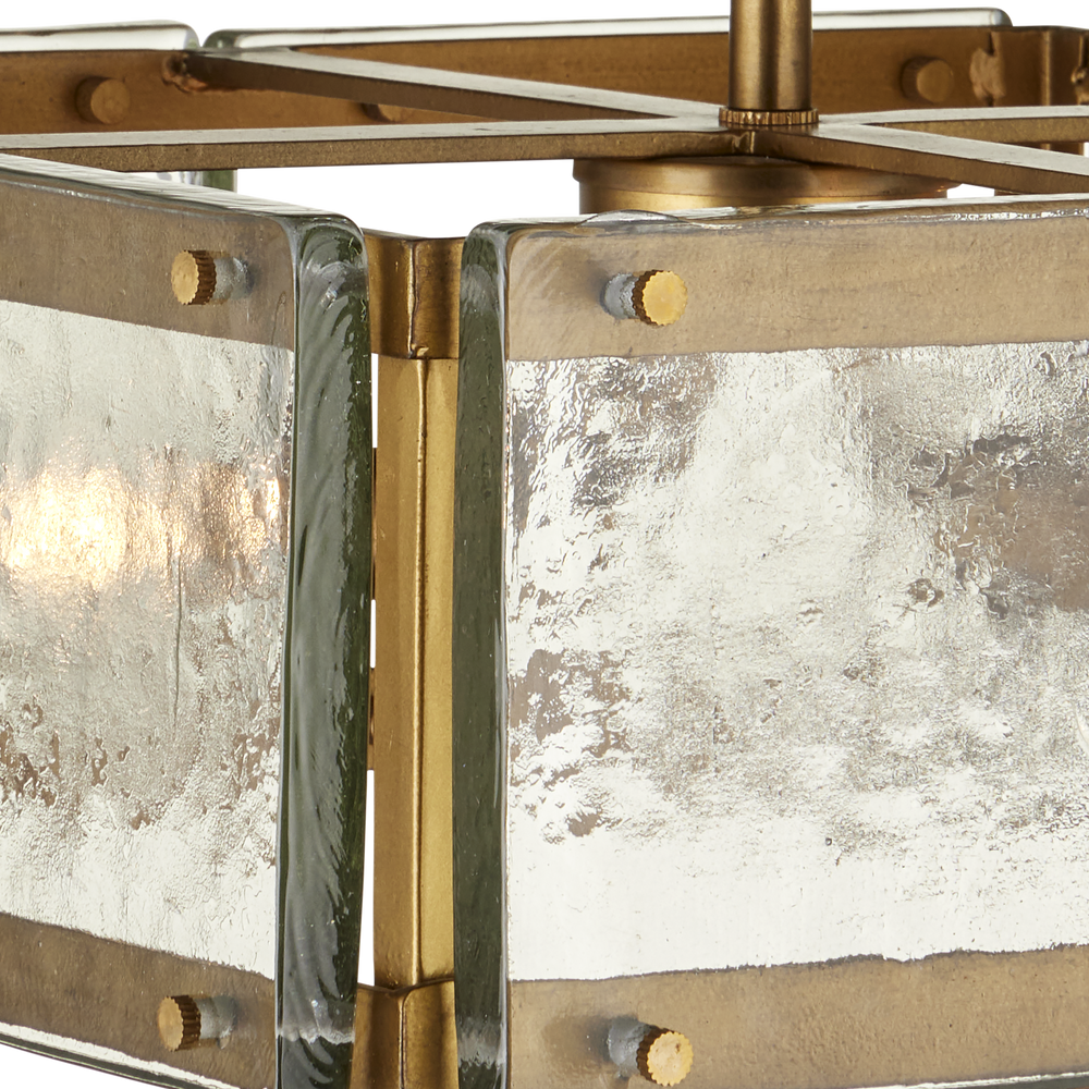 Countervail Square Semi-Flush Mount