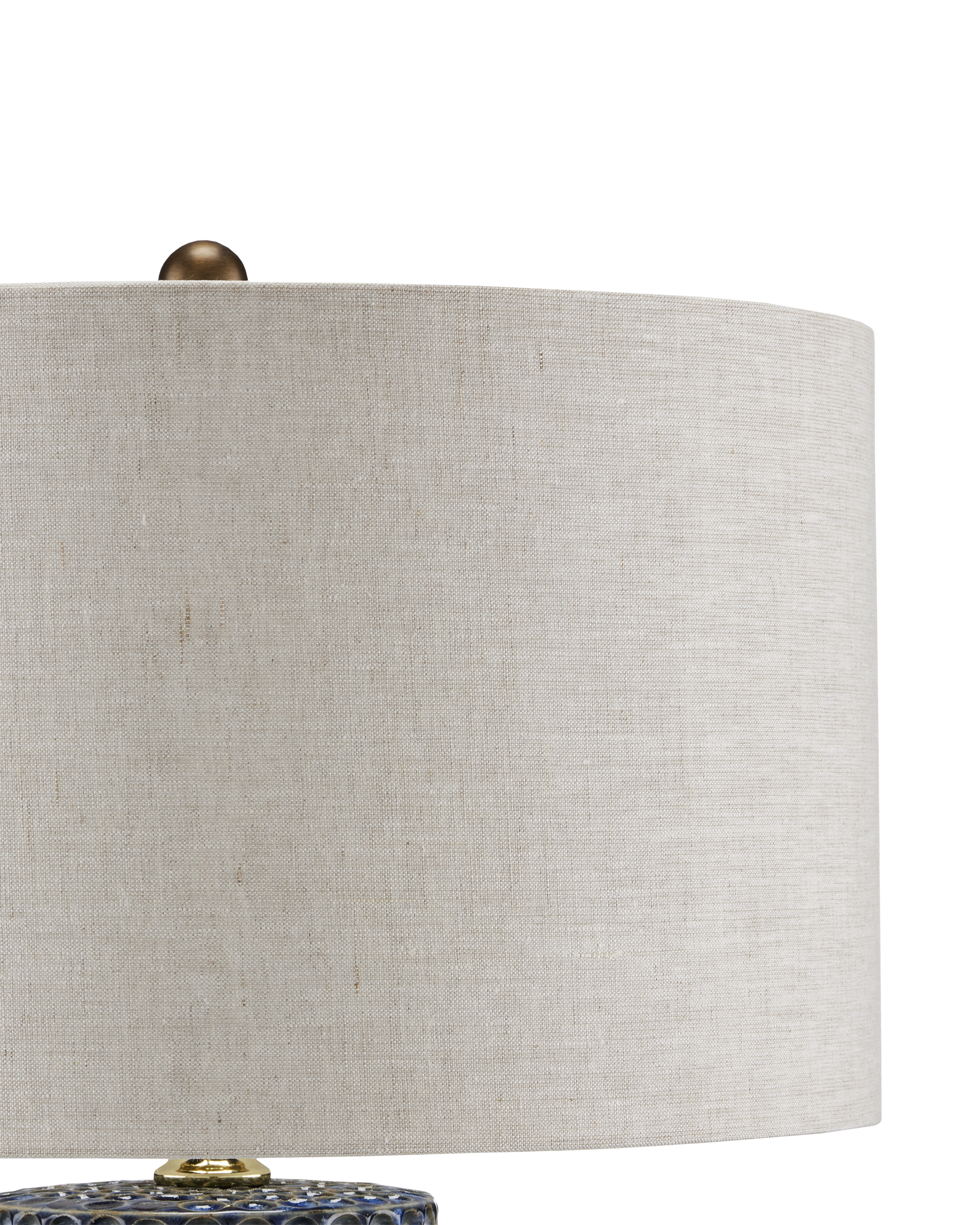 Polka Dot Blue Table Lamp - Thumbnail 4