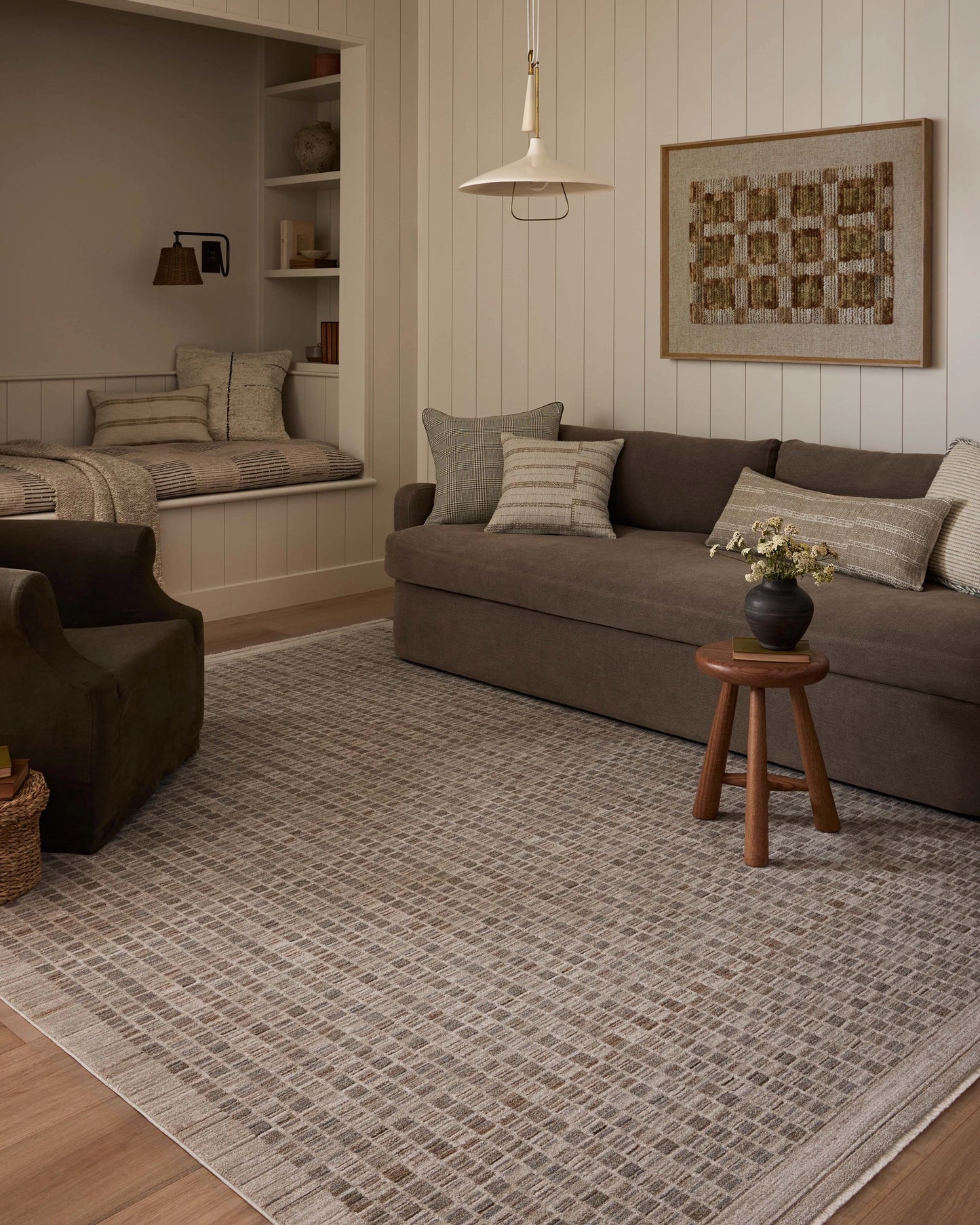 Amber Lewis x Loloi Cali Natural / Slate 9'-6" x 13' Area Rug