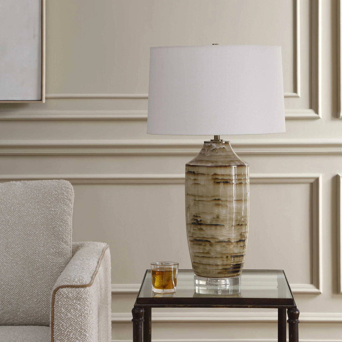 Schneider Glazed Table Lamp