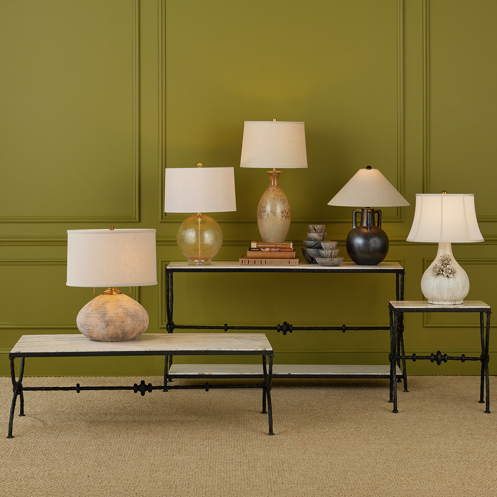 
                      
                        Agora White Travertine Side Table
                      
                    