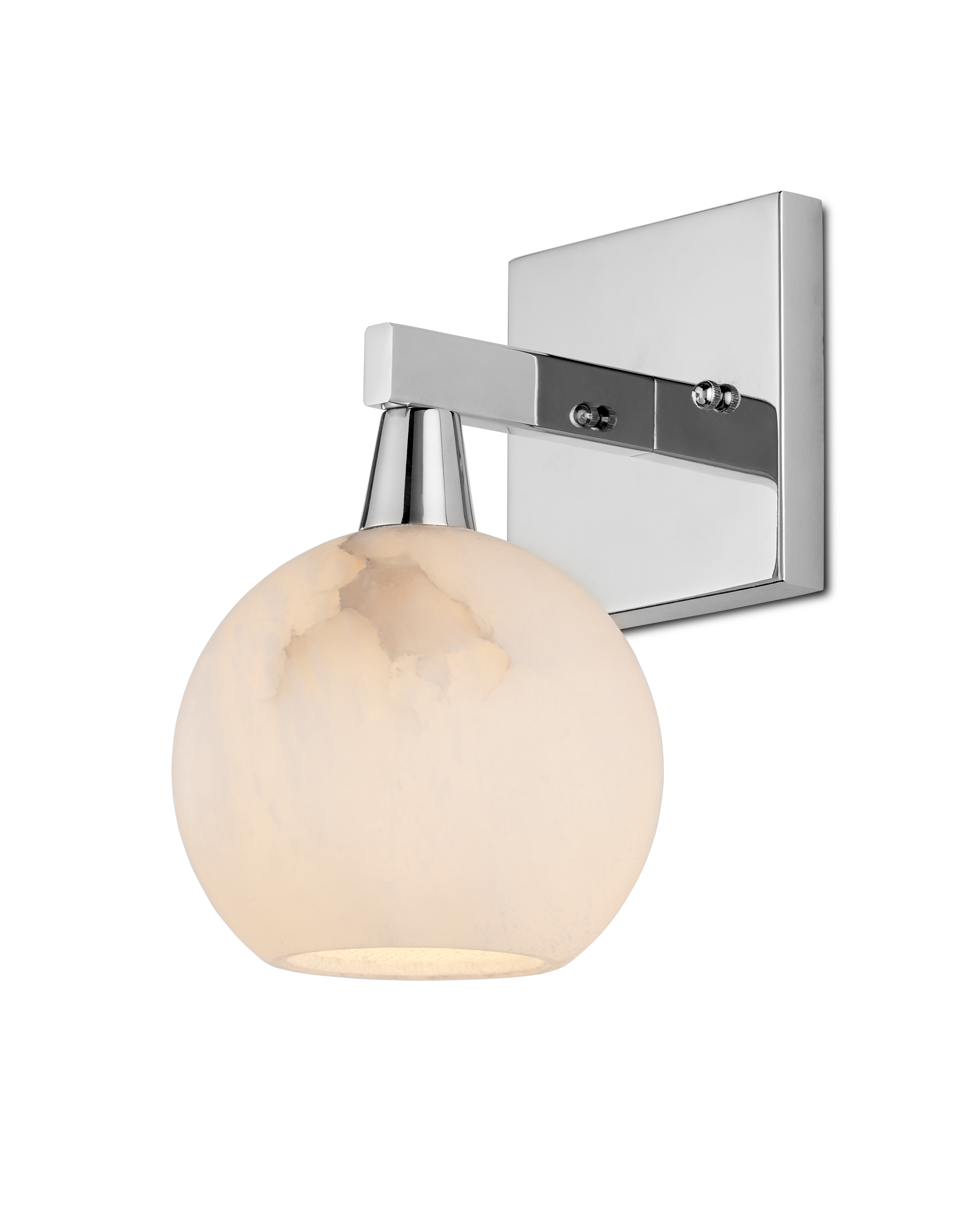 Bombelles Nickel Bath Wall Sconce