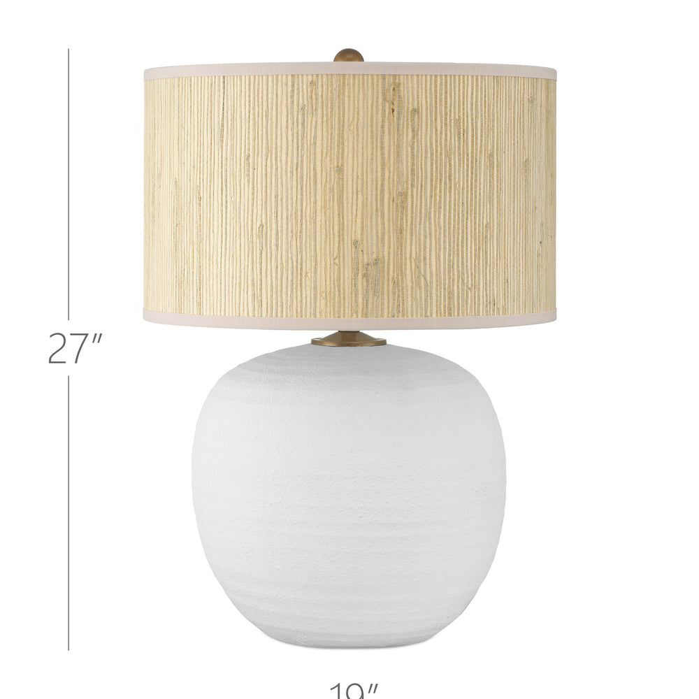 
                      
                        Zena White Table Lamp
                      
                    