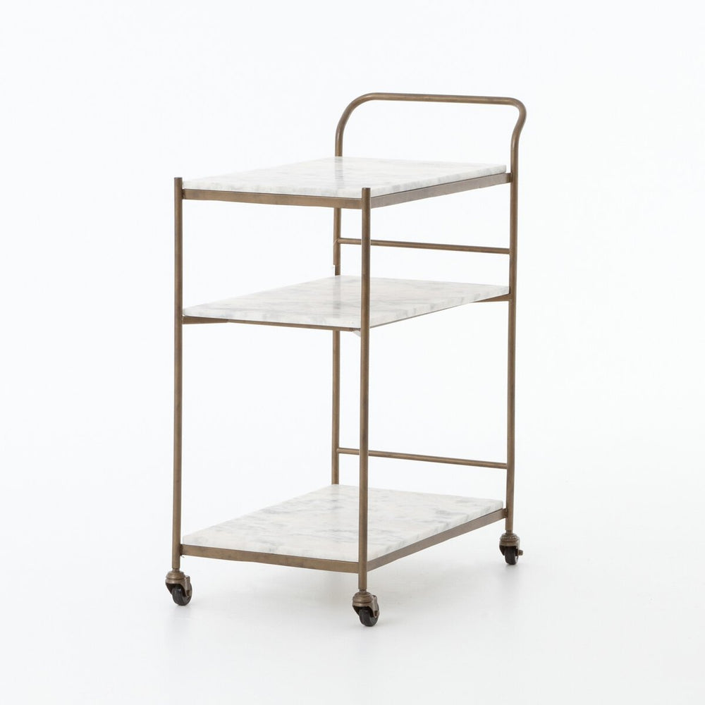 
                      
                        Felix Rectangular Bar Cart - Antique Brass
                      
                    