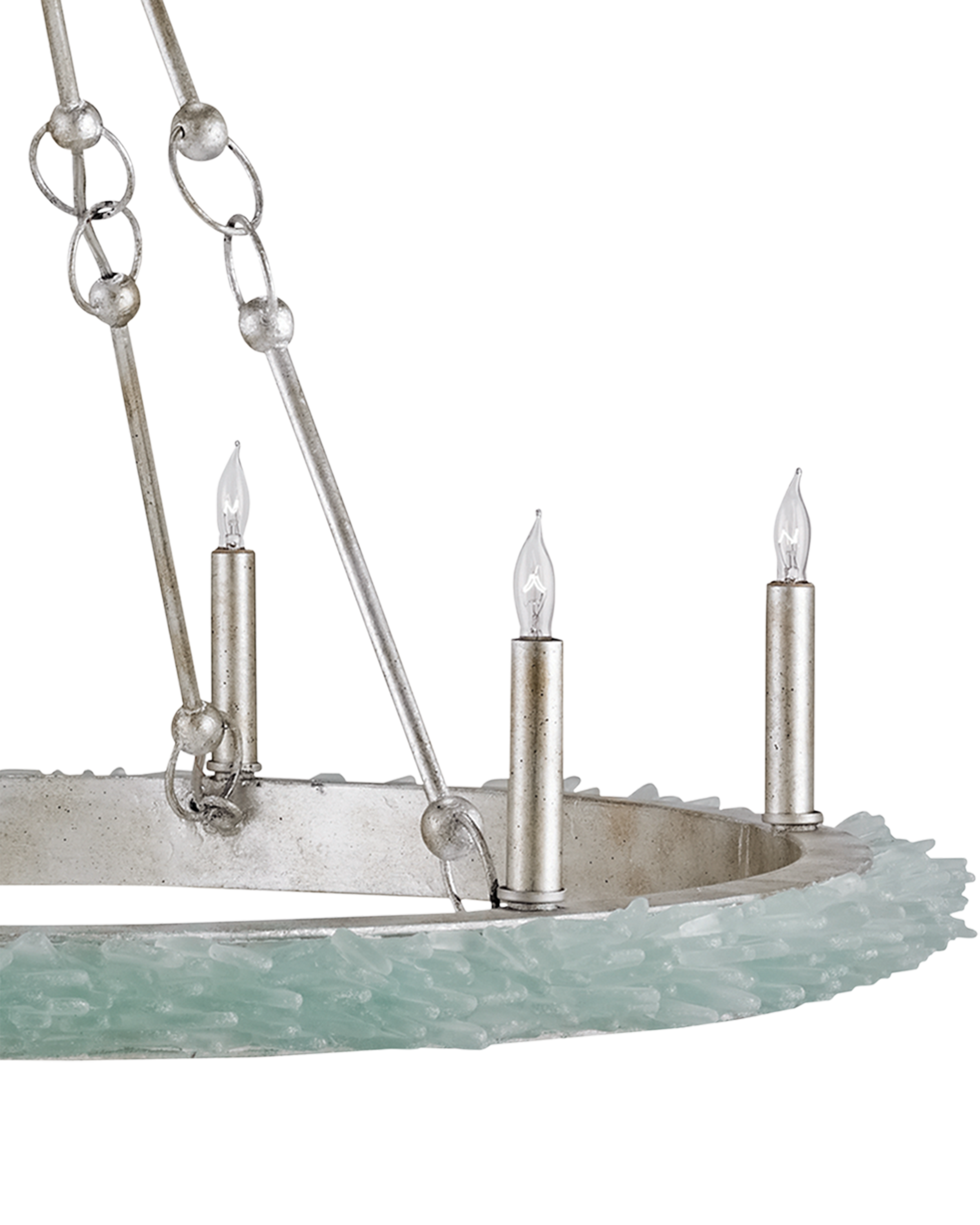 Tidewater Silver Chandelier - Thumbnail 2