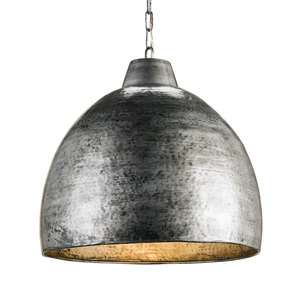 Earthshine Large Steel Pendant.