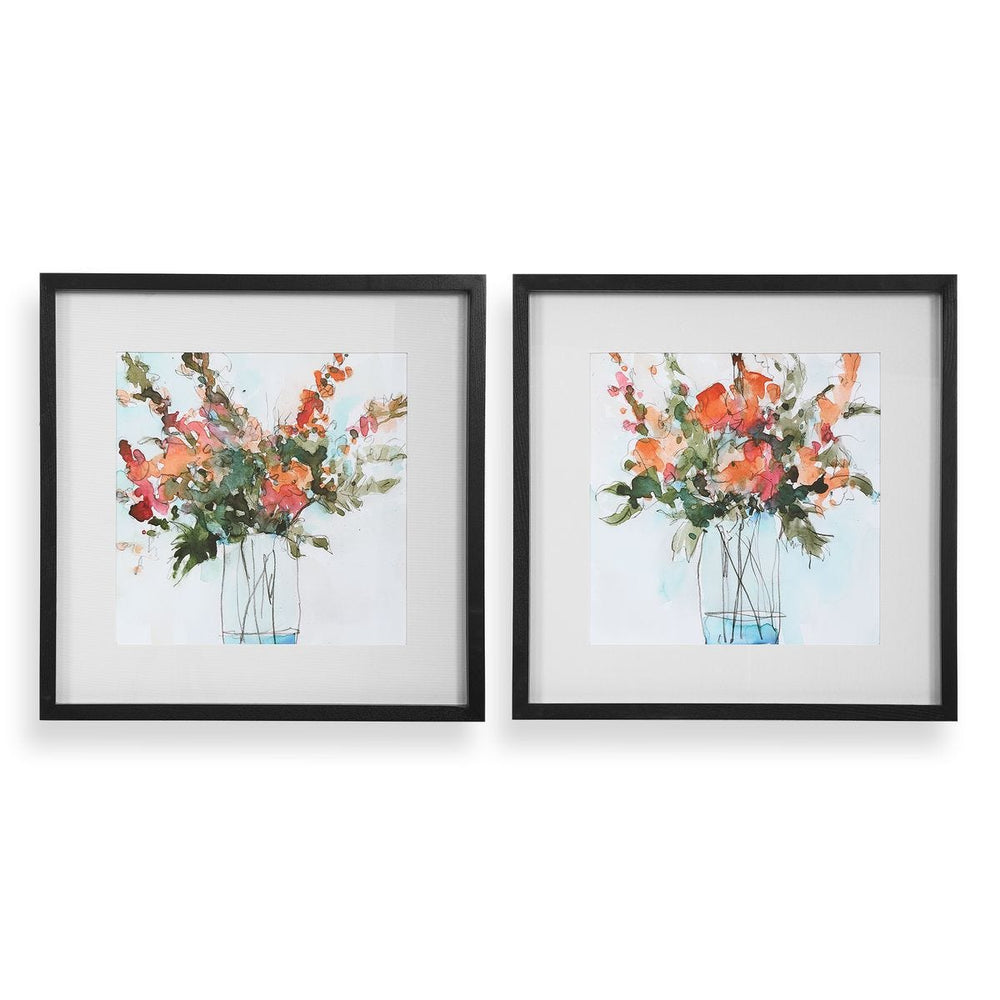 Fresh Flowers Framed Print