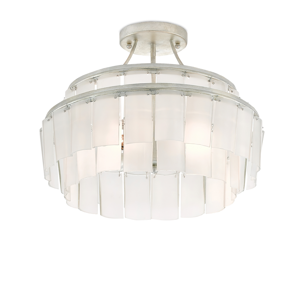 
                      
                        Vintner White Semi-Flush Mount
                      
                    