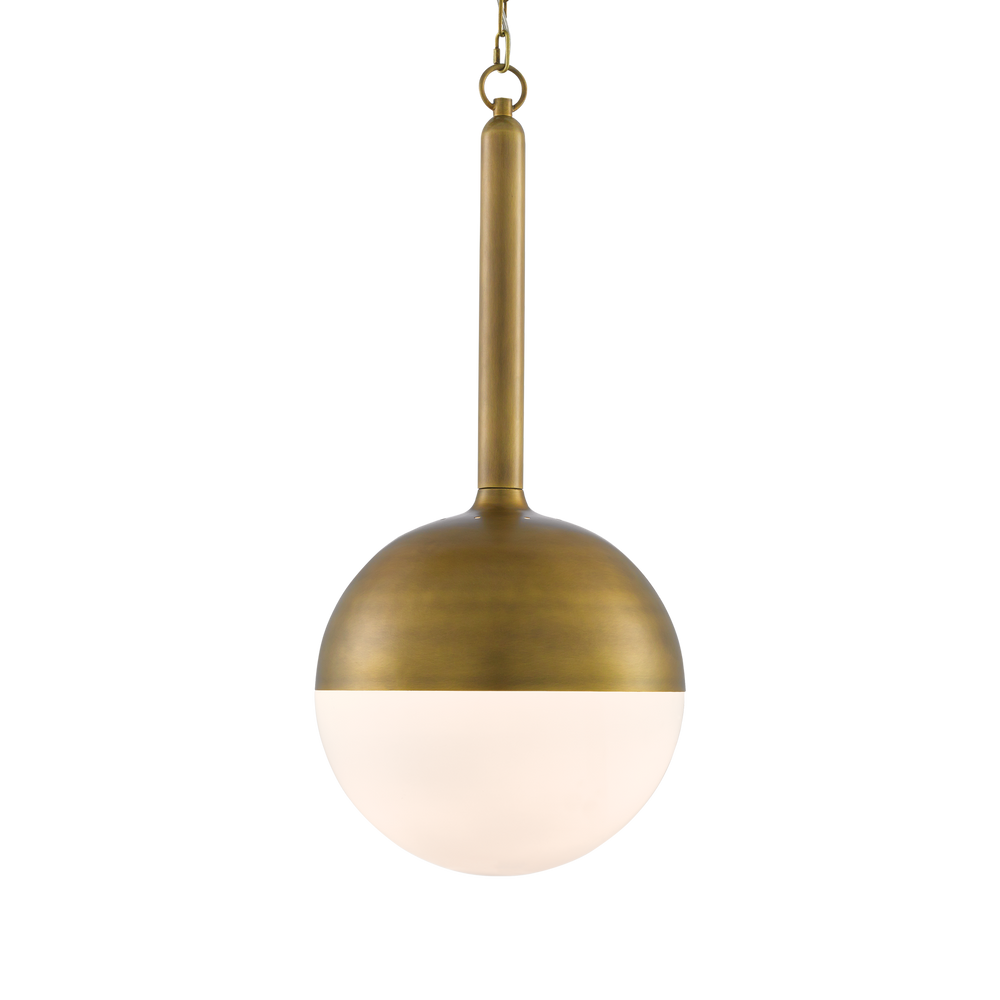 Moonward Brass Pendant