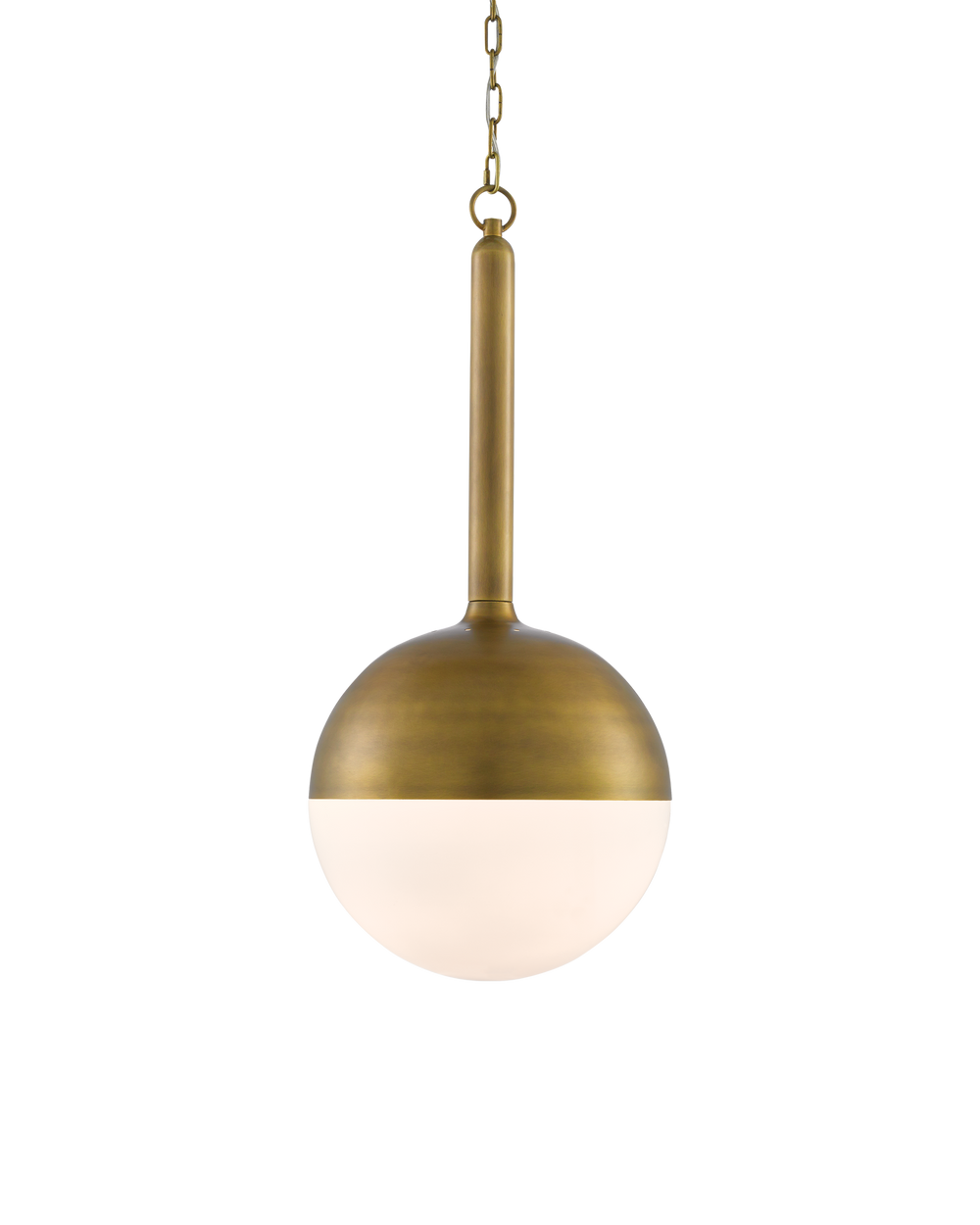 Moonward Brass Pendant