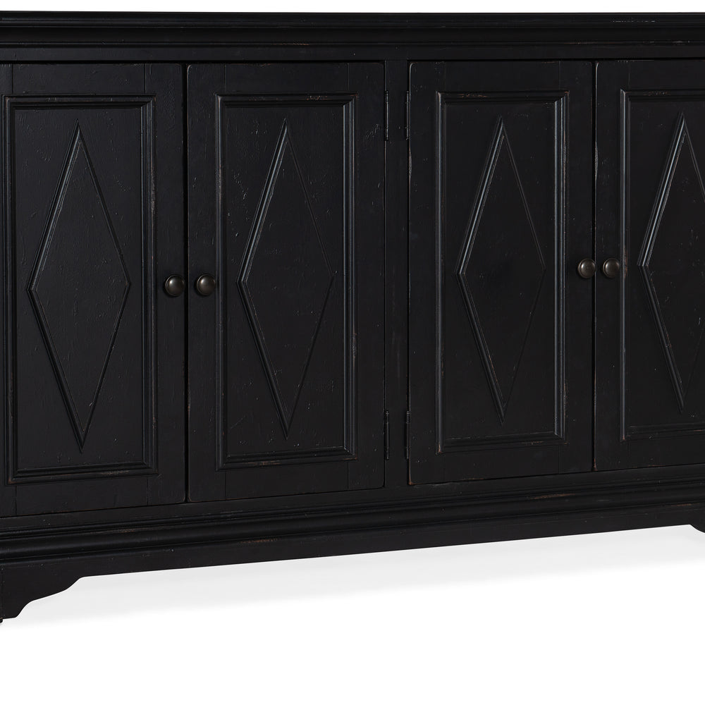 Commerce & Market Four-Door Cabinet.
