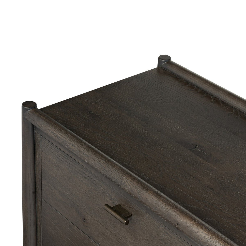 
                      
                        Glenview 9 Drawer Dresser - Cracked Smoked Black Veneer - #shop_name Cabinets
                      
                    