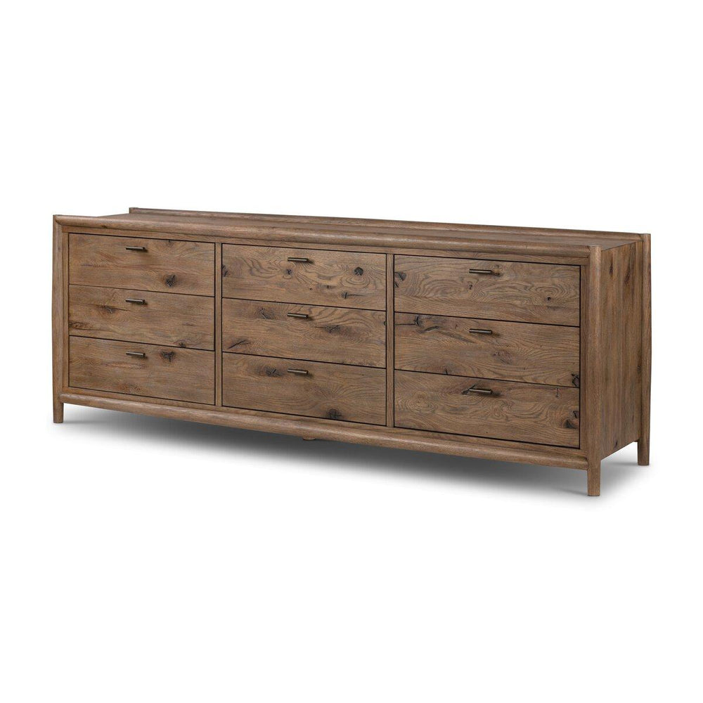 
                      
                        Glenview 9 Drawer Dresser - Weathered Oak Veneer
                      
                    