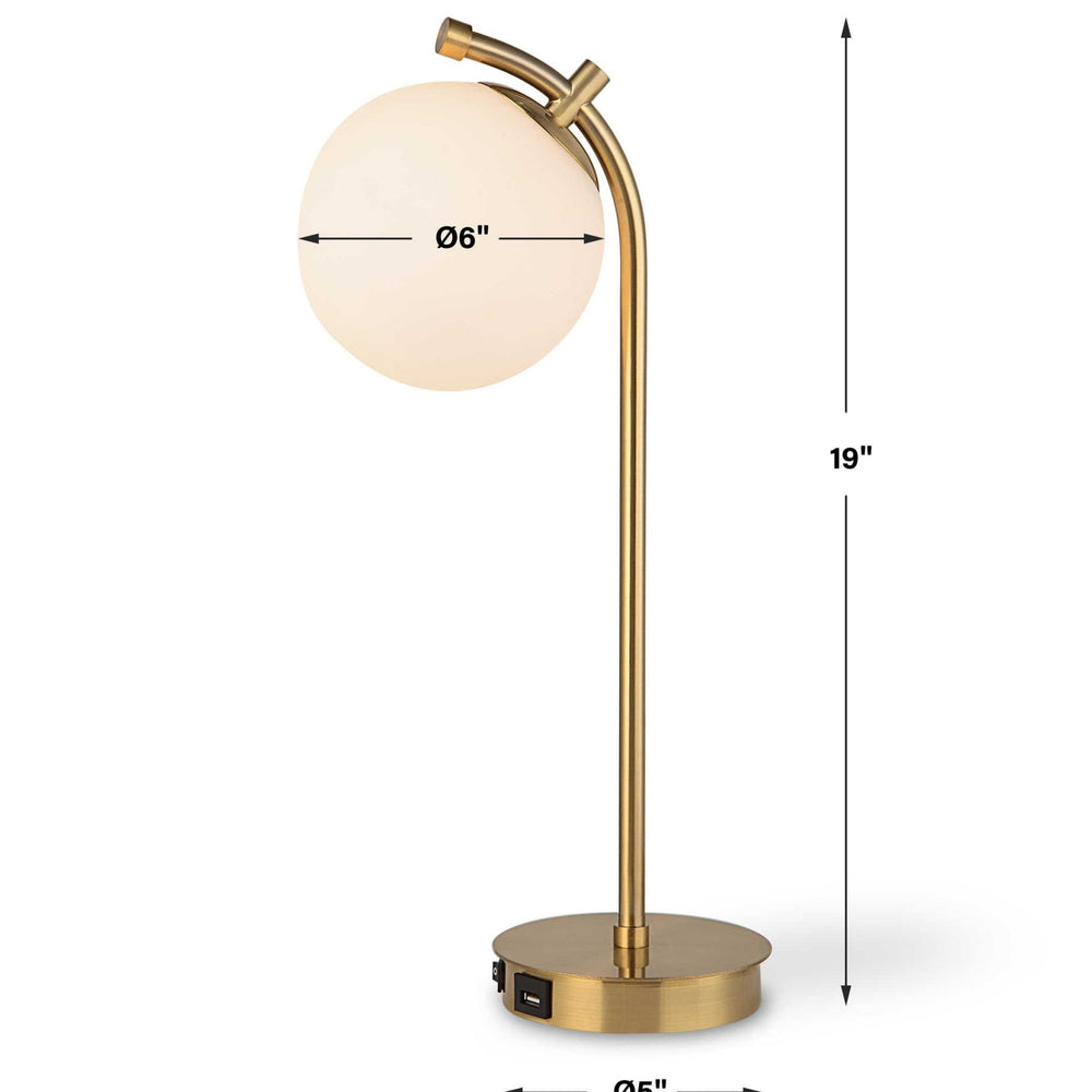 
                      
                        Globe Desk Lamp - #shop_name Table Lamp
                      
                    