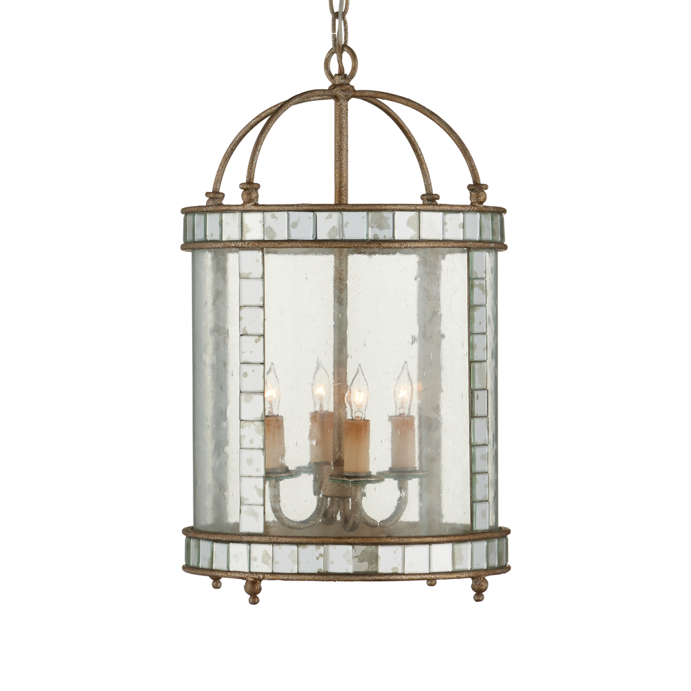 Corsica Small Silver Lantern.