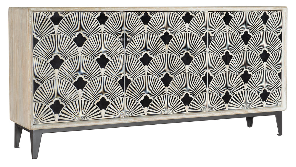 Light Wood 69in Entertainment Center