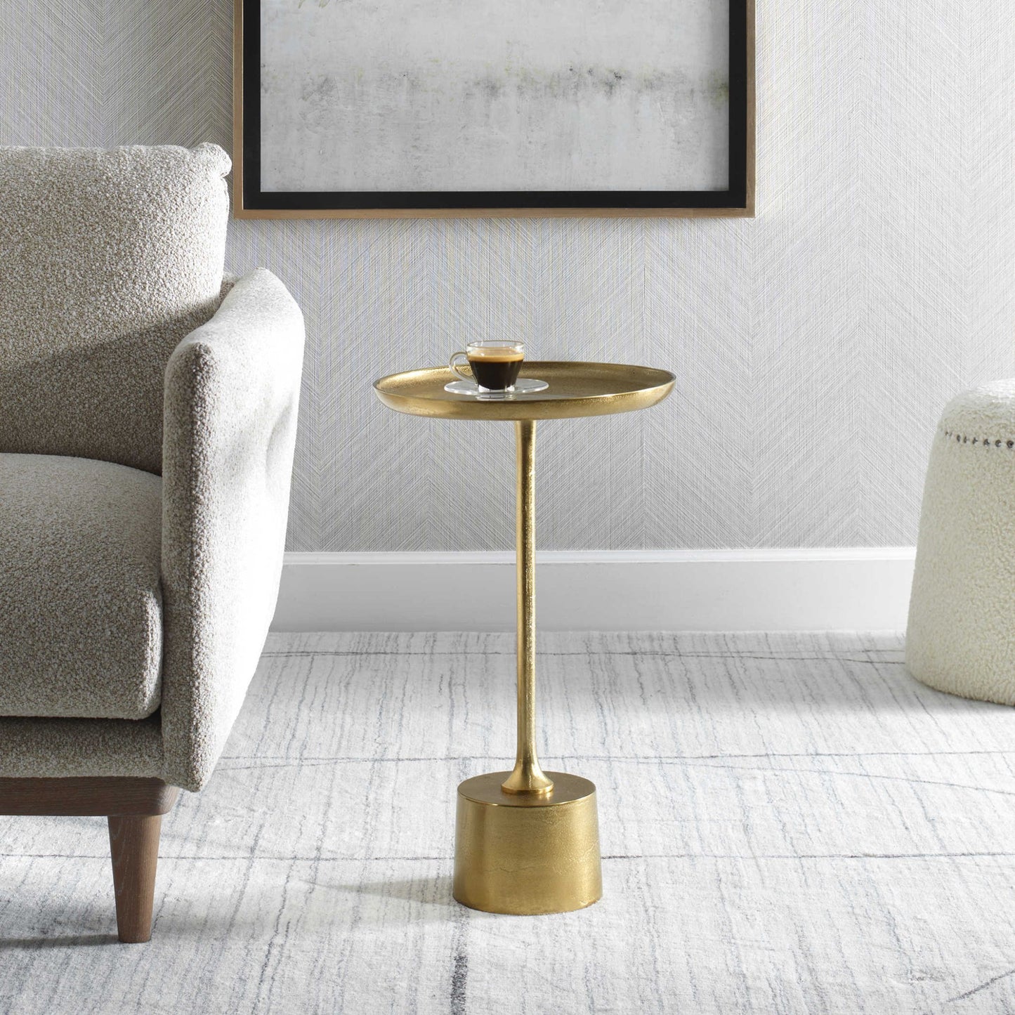 Gold Accent Table - #shop_name Accent Tables