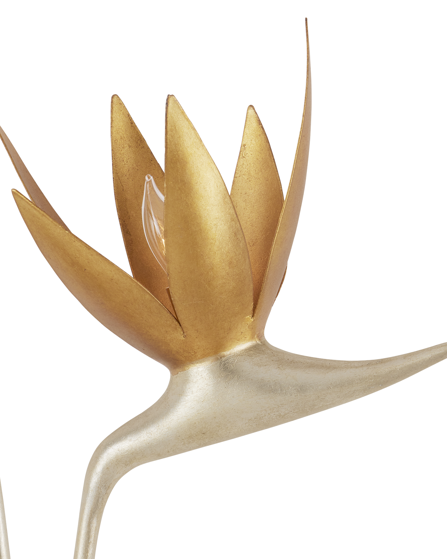 Paradiso Silver & Gold Wall Sconce, Left