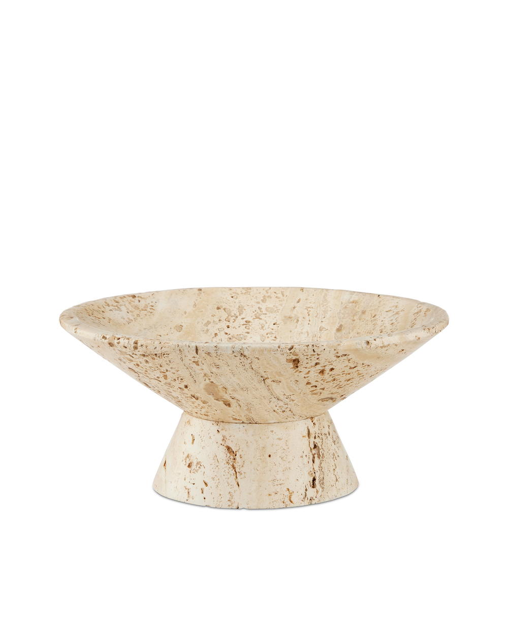 Lubo Travertine Small Bowl.