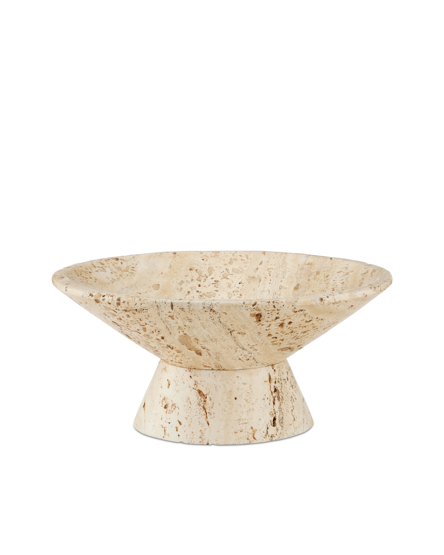 Lubo Travertine Small Bowl.