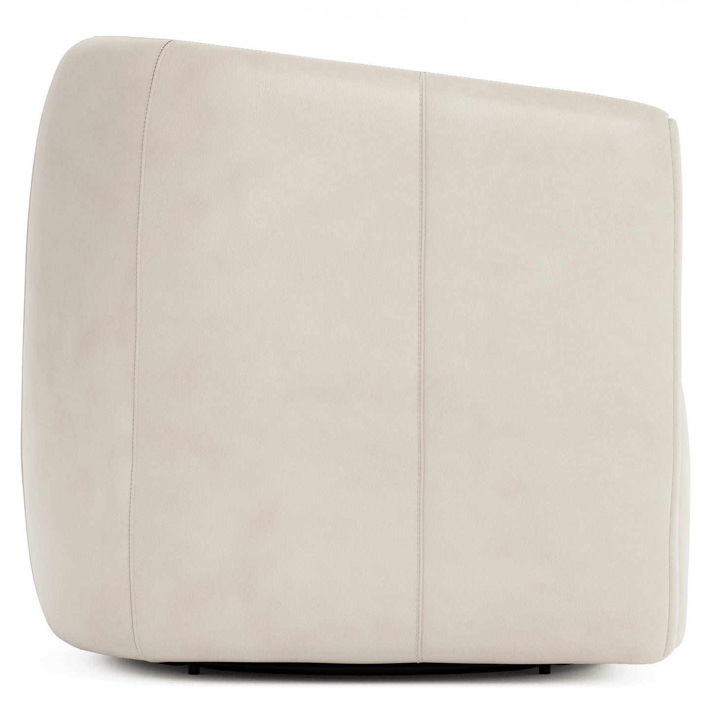 Aline Leather Swivel Chair
