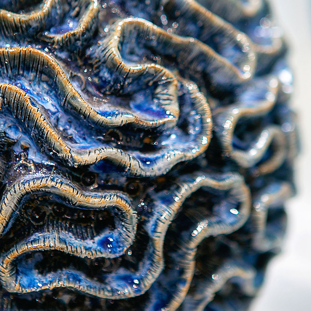 
                      
                        Milos Blue Table Lamp.
                      
                    