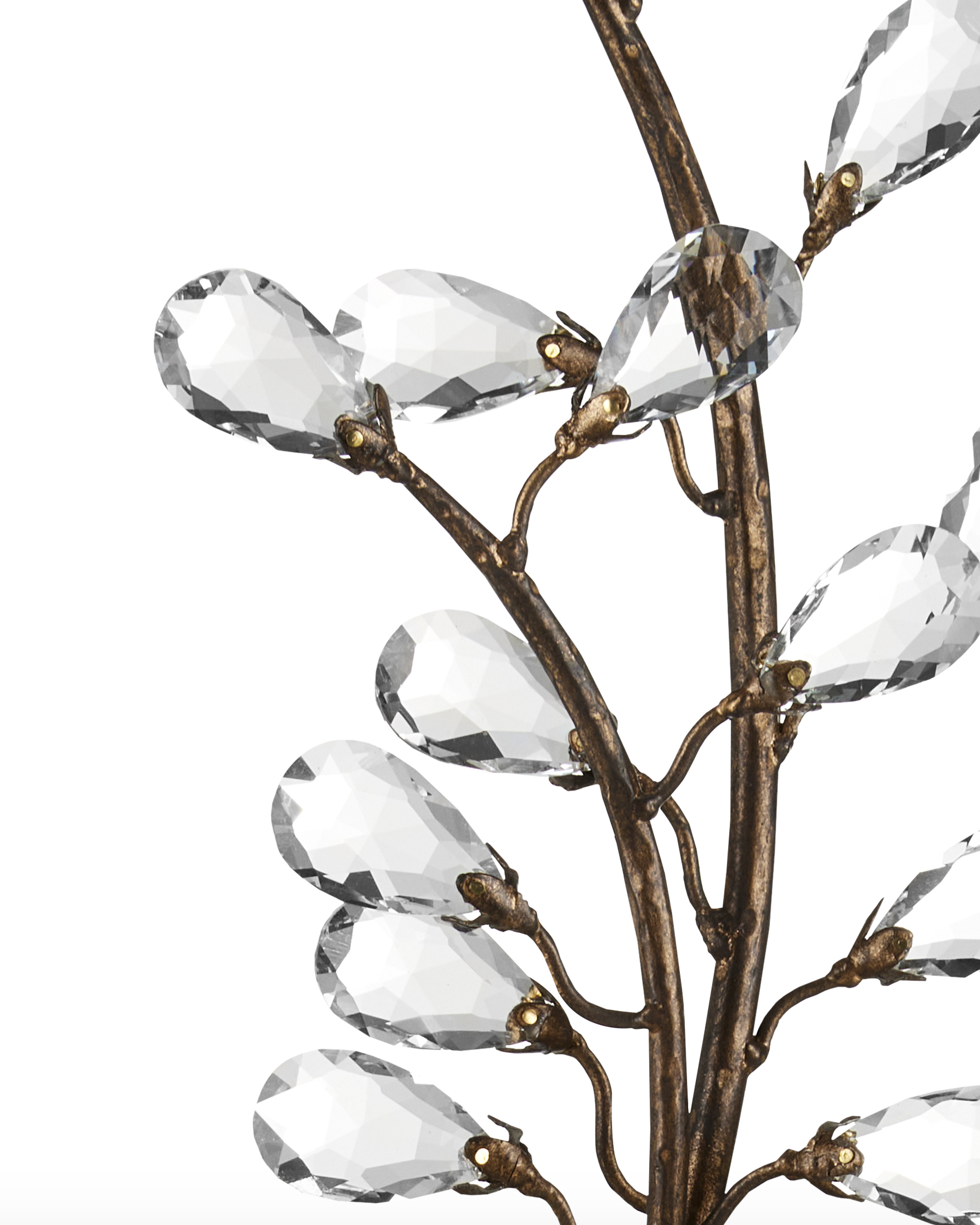 Crystal Bud Tall Wall Sconce - Thumbnail 4