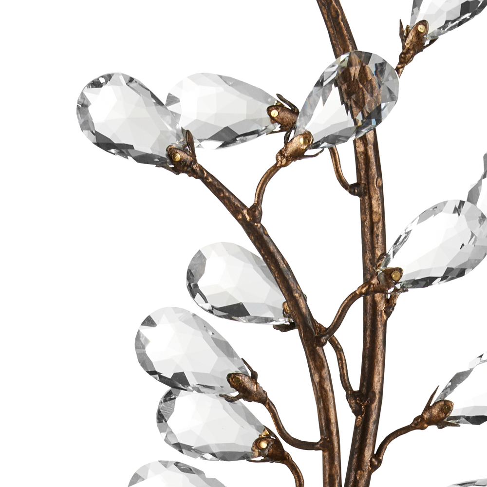 Crystal Bud Tall Wall Sconce