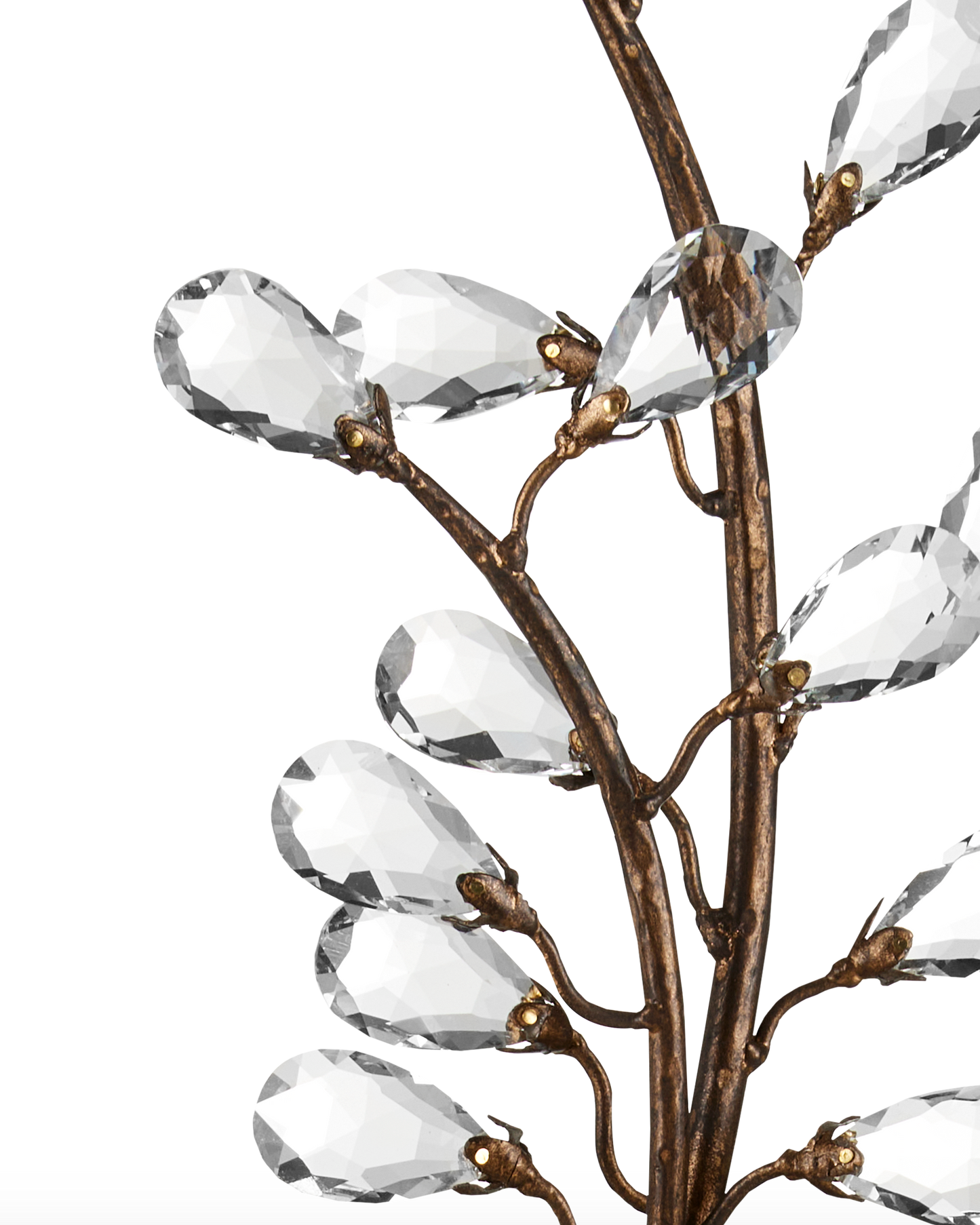 Crystal Bud Tall Wall Sconce