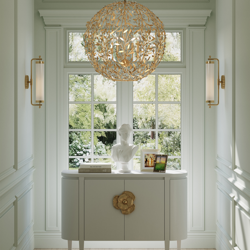 
                      
                        Secret Garden Gold Orb Chandelier
                      
                    
