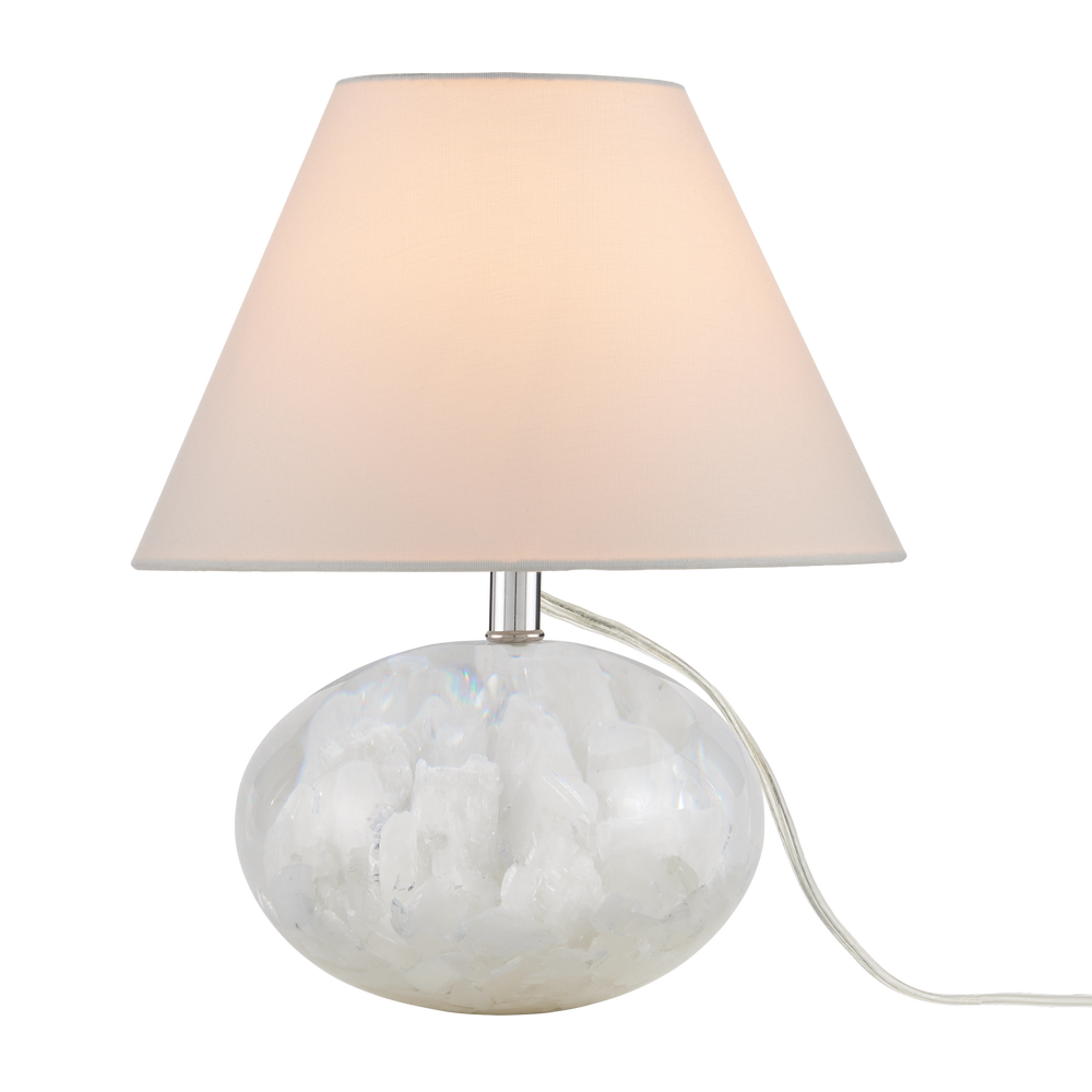 Odette White Table Lamp.