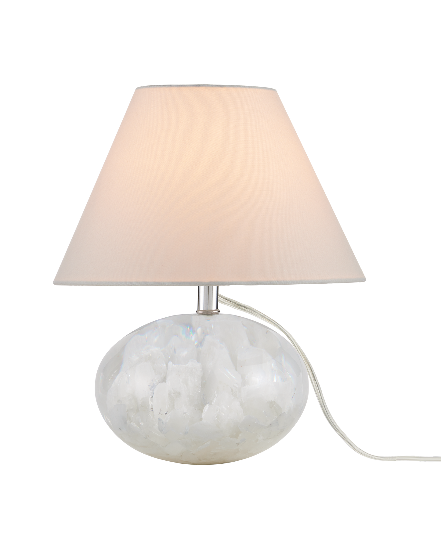 Odette White Table Lamp.