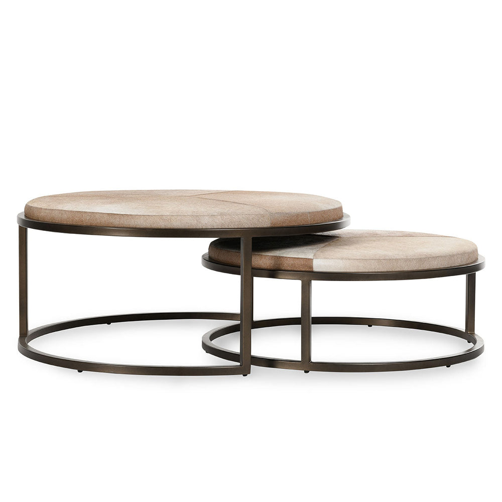 
                      
                        Hayword Hide Set of 2 Nesting Coffee Tables - Blonde - #shop_name Coffee Tables
                      
                    