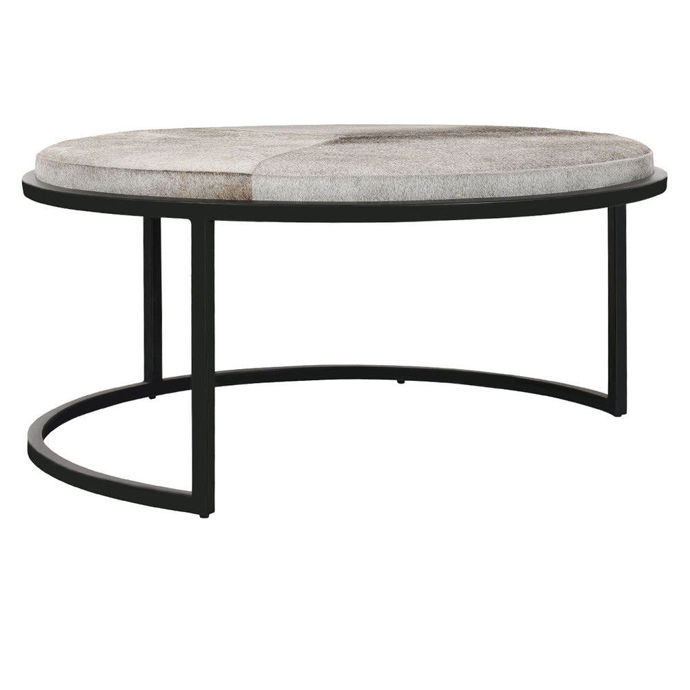 
                      
                        Hayword Hide Set of 2 Nesting Coffee Tables - Sparrow Gray - #shop_name Coffee Tables
                      
                    