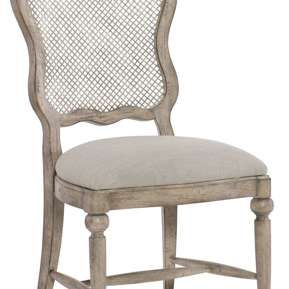 Boheme Gaston Metal Back Side Chair