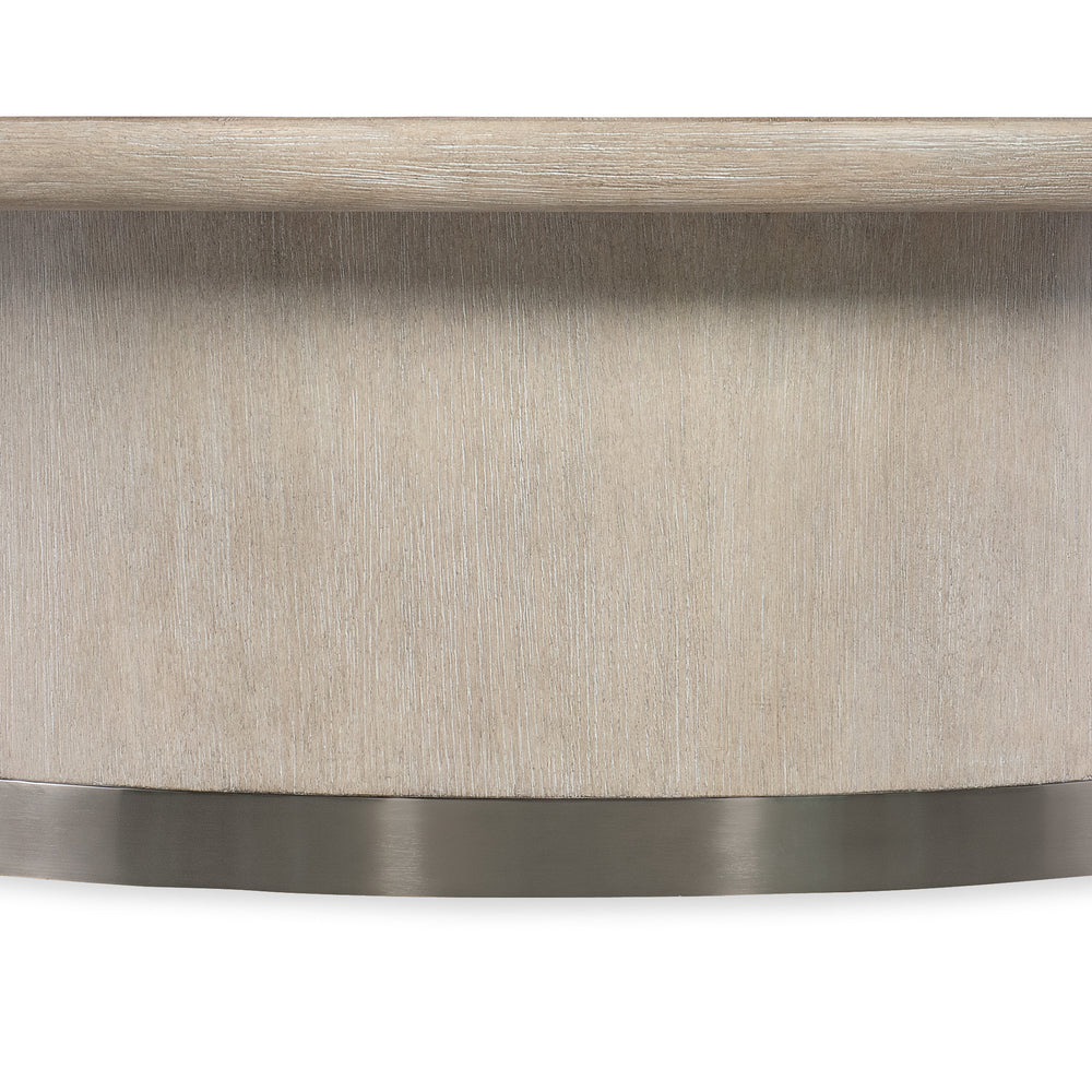 Modern Mood Round Cocktail Table - Diamond Finish.