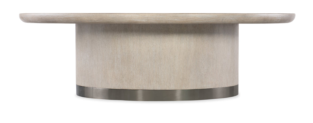Modern Mood Round Cocktail Table - Diamond Finish.