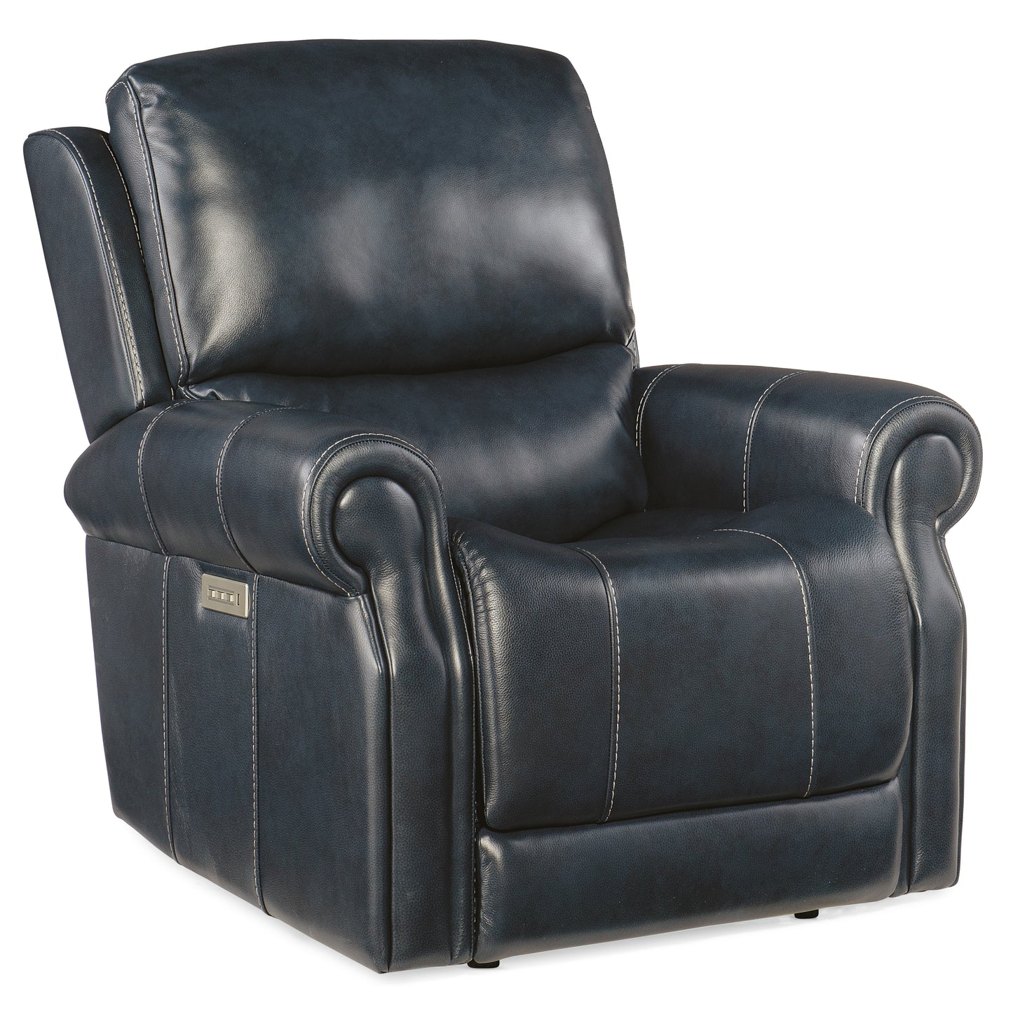 Eisley Power Recliner with Power Headrest & Lumbar - Sorrento Night Seas