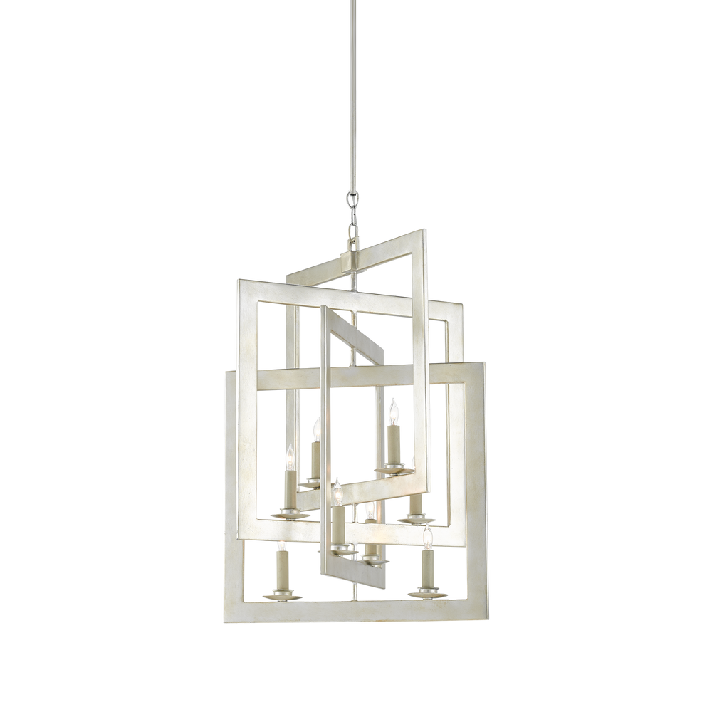 Middleton Small Silver Chandelier
