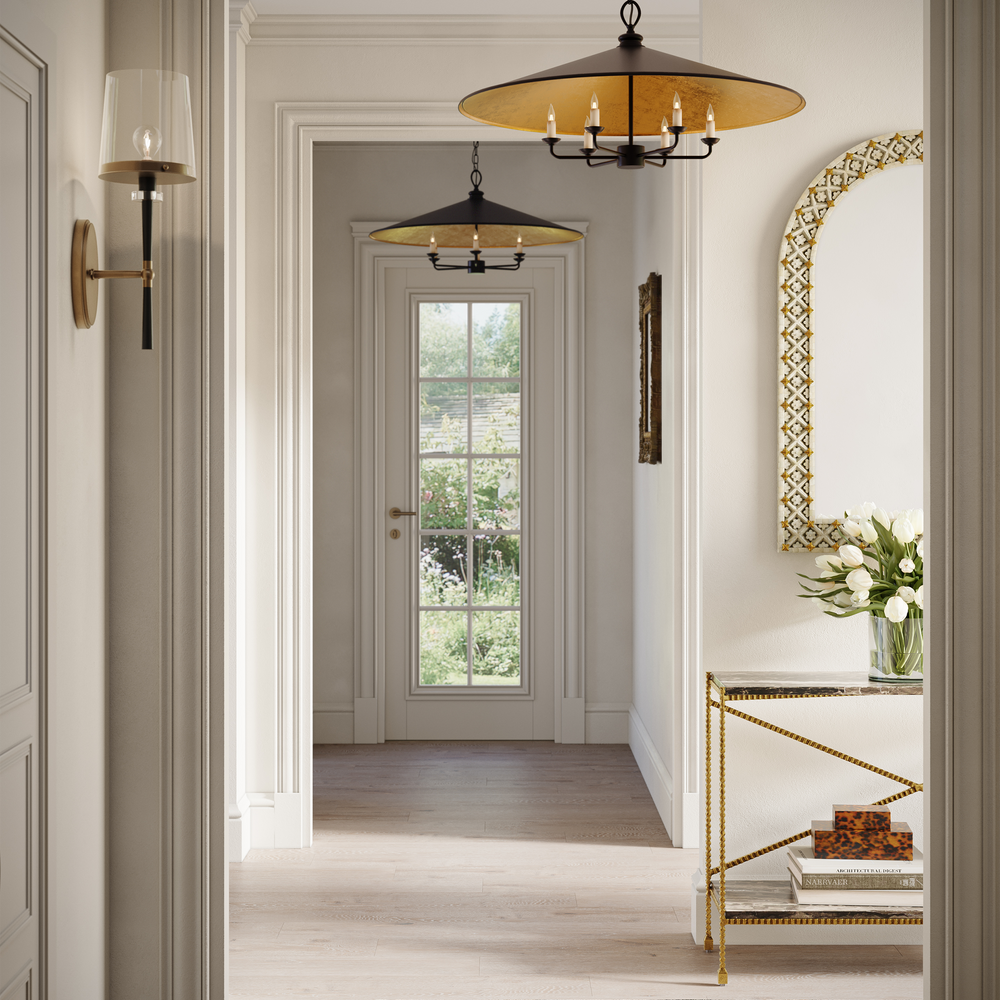 Brussels Black Chandelier – Modern Asian-Inspired Pendant – Outrageous ...