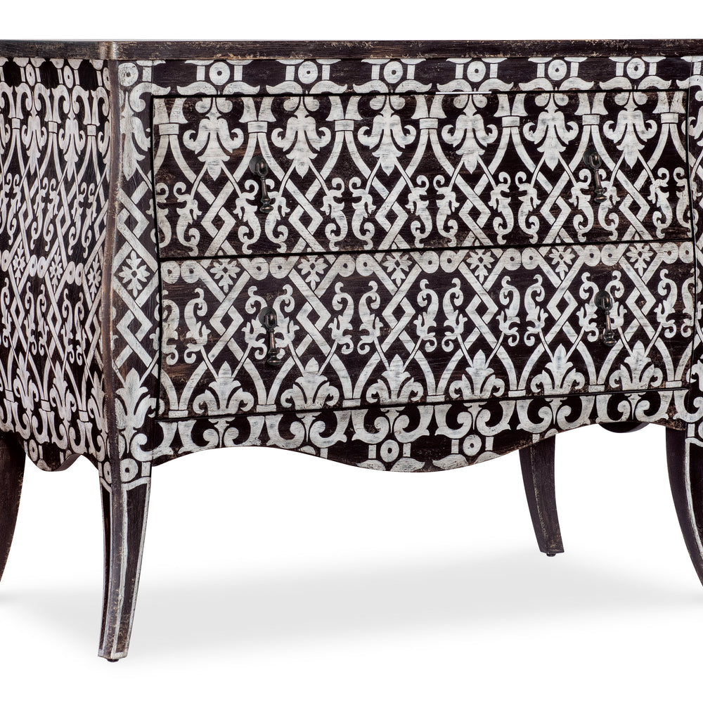 Americana Two-Drawer Bombay Accent Chest