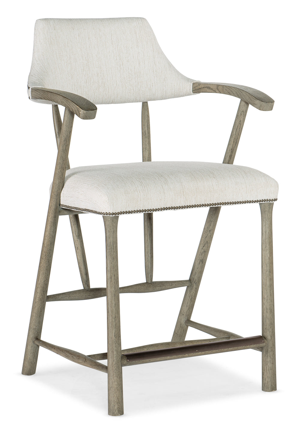 Linville Falls Stack Rock Counter Stool - Mink