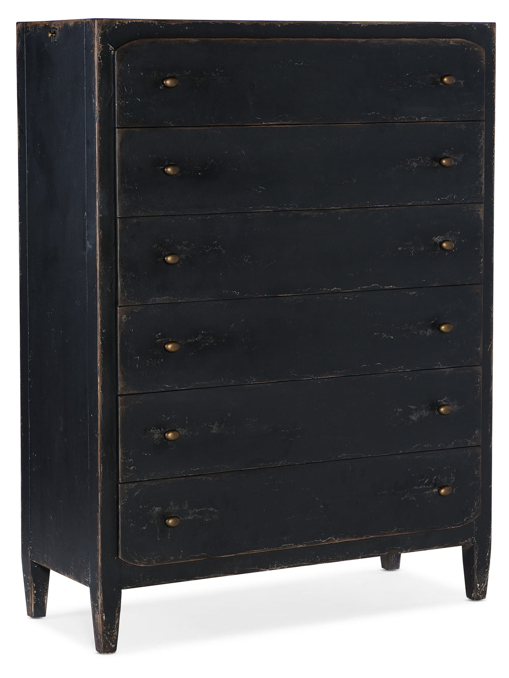 Ciao Bella Six-Drawer Chest- Black.