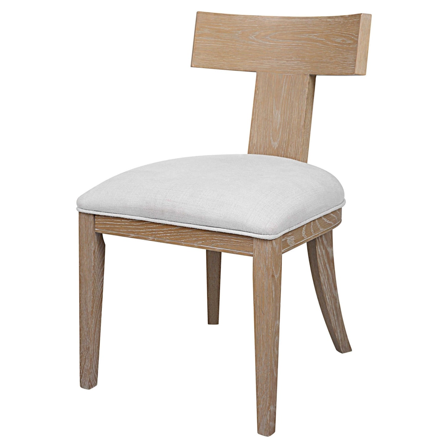 Idris Armless Chair, Natural - #shop_name Dining Chair