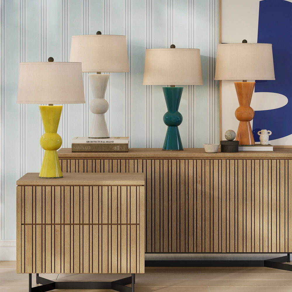 
                      
                        Upbeat Teal Table Lamp
                      
                    