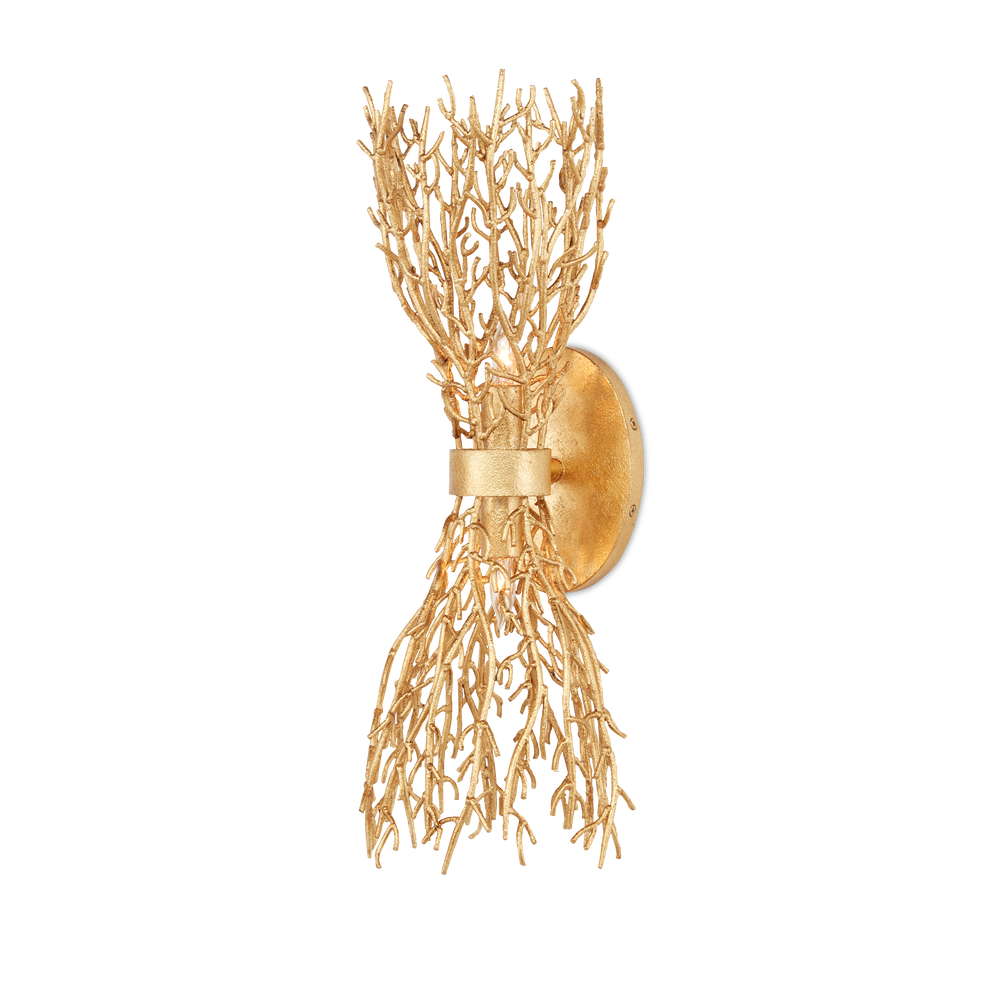 
                      
                        Sea Fan Gold Wall Sconce
                      
                    
