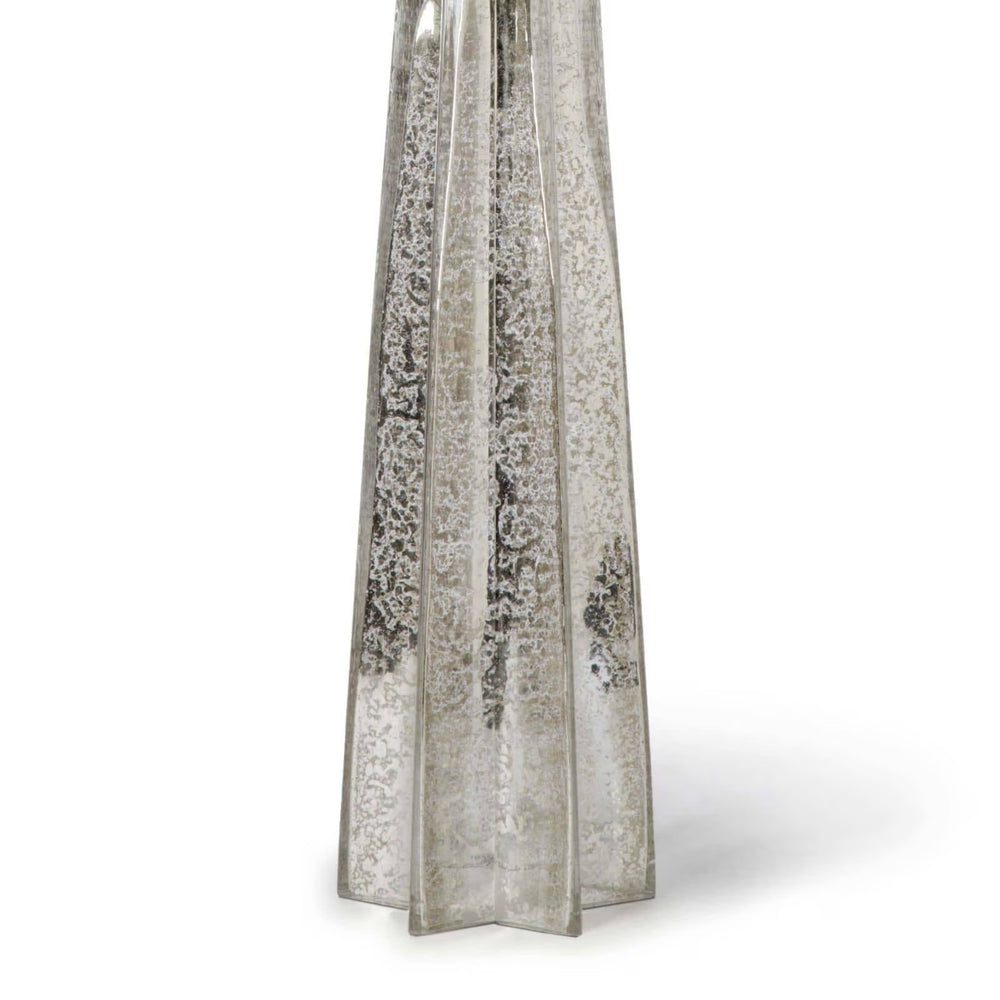 
                      
                        Glass Star Table Lamp (Antique Mercury).
                      
                    
