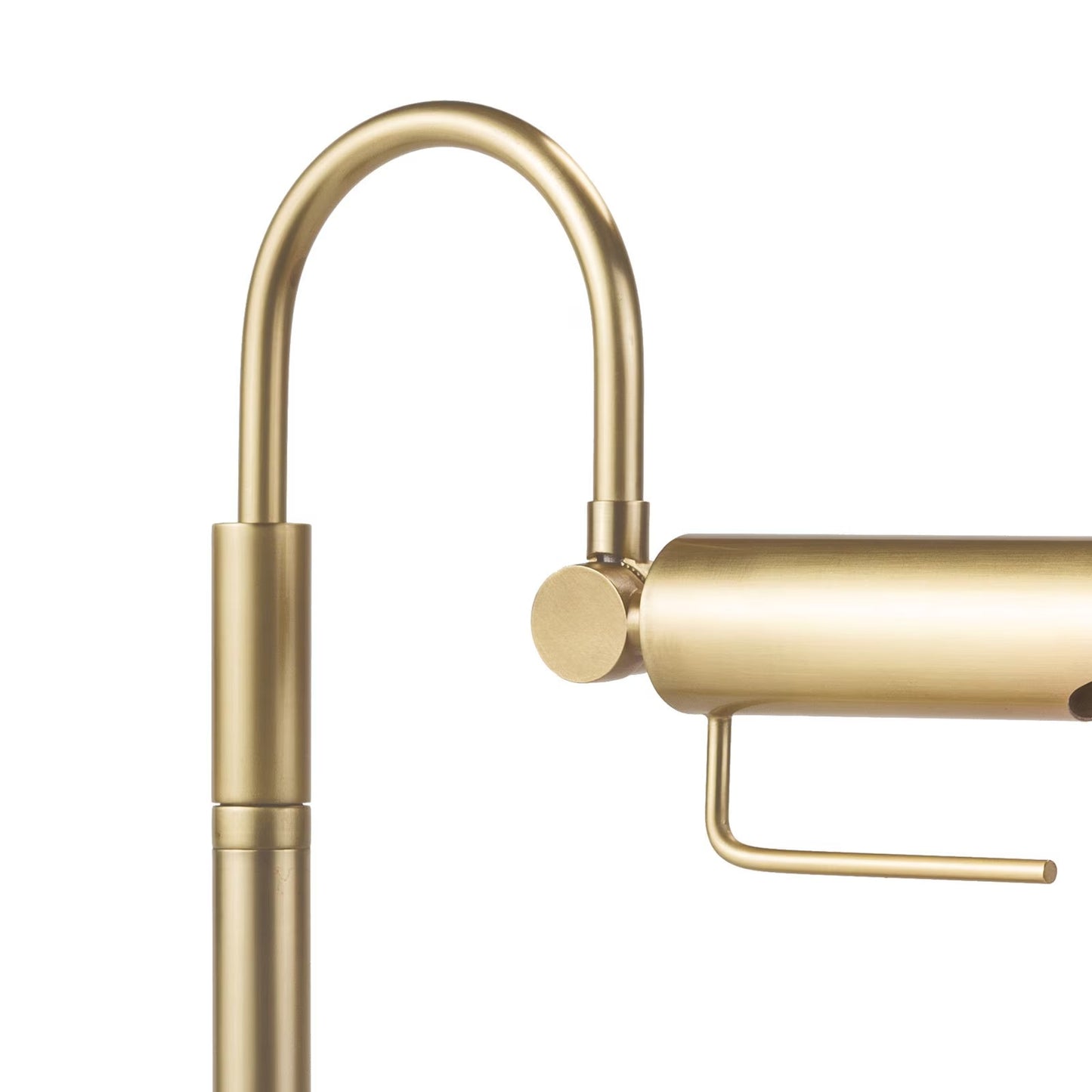 Raven Task Lamp (Natural Brass)