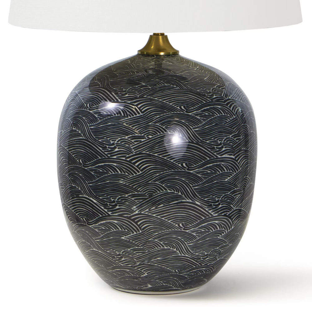 
                      
                        Harbor Ceramic Table Lamp (Black)
                      
                    